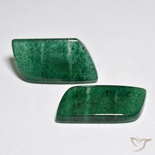 Gemme di Avventurina Verde brillante naturale da 16.47 ct, Taglio a fantasia, Traslucido