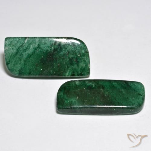 Gemme di Avventurina Verde brillante naturale da 19.88 ct, Taglio a fantasia, Traslucido