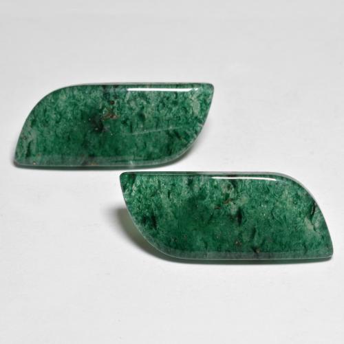 Avventurina naturale verde da 21,64 ct, forma fantasia, traslucido