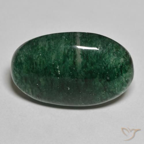 14.46ct Naturale Verde Avventurina, Ovale, Traslucido