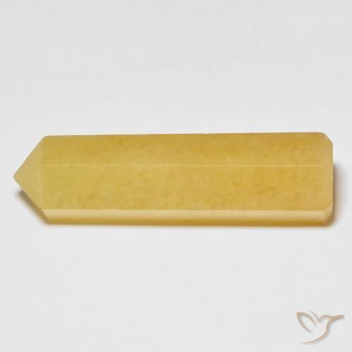 Avventurina Giallo miele chiaro naturale da 20.60 ct, Taglio a fantasia, Opaco