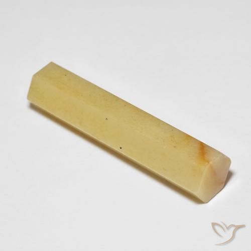 Avventurina Giallo chiaro naturale da 40.12 ct, Taglio a fantasia, Opaco