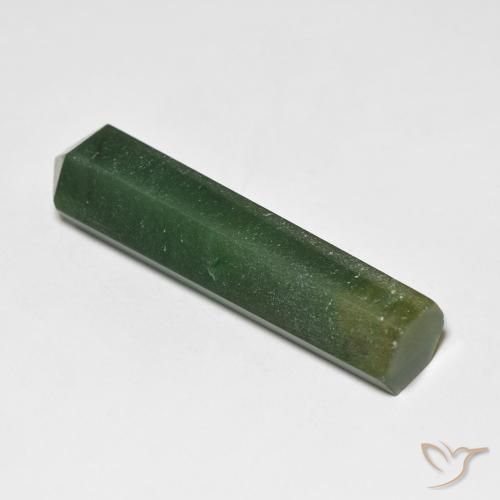 Avventurina Verde scuro naturale da 26.19 ct, Taglio a fantasia, Opaco