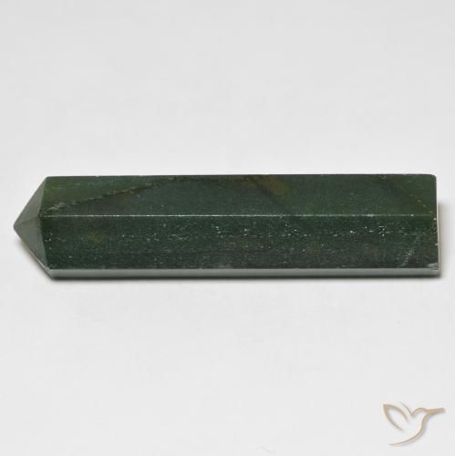 Avventurina Verde scuro naturale da 34.97 ct, Taglio a fantasia, Opaco