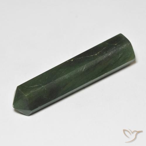 34.31ct Naturale Verde terroso Avventurina, Taglio a fantasia, Opaco