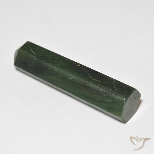 Avventurina Verde terroso naturale da 34.31 ct, Taglio a fantasia, Opaco