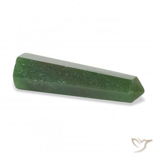 Avventurina Verde scuro naturale da 25.24 ct, Taglio a fantasia, Opaco