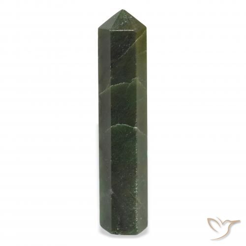 30.49ct Naturale Verde terroso Avventurina, Taglio a fantasia, Opaco