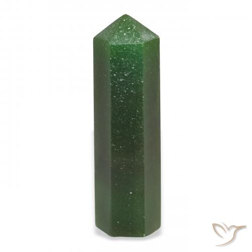 26.73ct Naturale Verde foresta Avventurina, Taglio a fantasia, Opaco