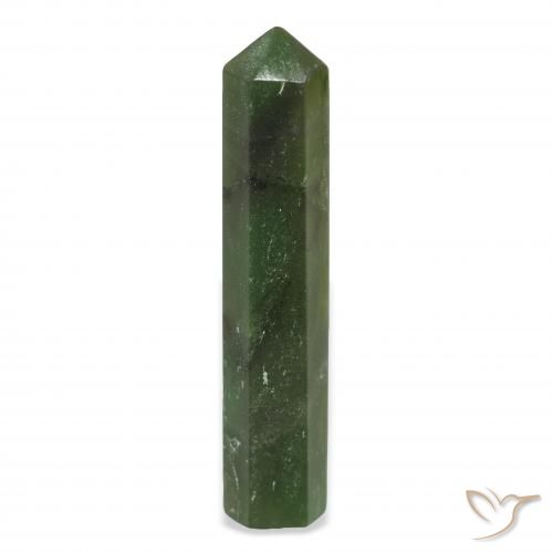 25.69ct Naturale Verde giada Avventurina, Taglio a fantasia, Opaco