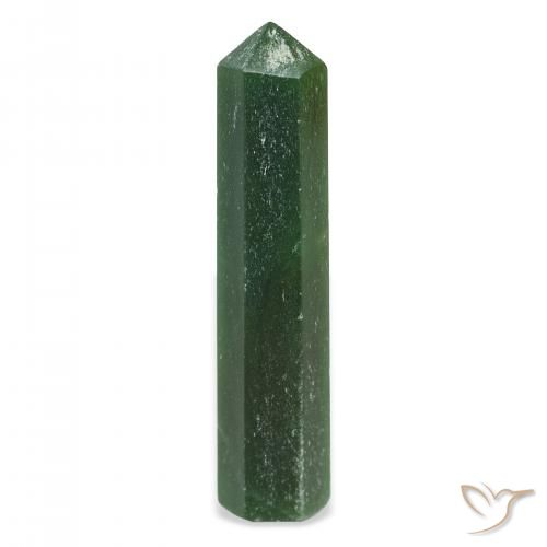 27.79ct Naturale Verde medio Avventurina, Taglio a fantasia, Opaco