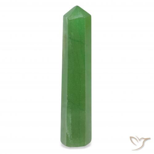 27.77ct Naturale Verde medio Avventurina, Taglio a fantasia, Opaco