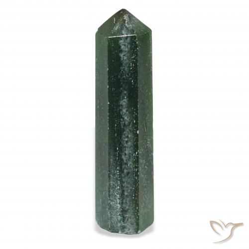 36.88ct Naturale Verde foresta Avventurina, Taglio a fantasia, Opaco