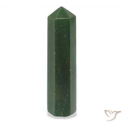 31.82ct Naturale Verde terroso Avventurina, Taglio a fantasia, Opaco