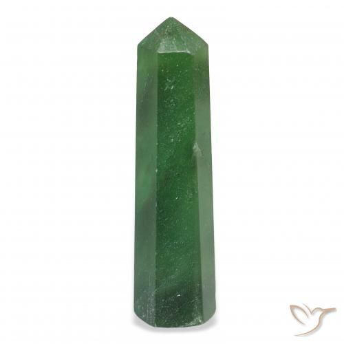 28.00ct Naturale Verde medio Avventurina, Taglio a fantasia, Opaco