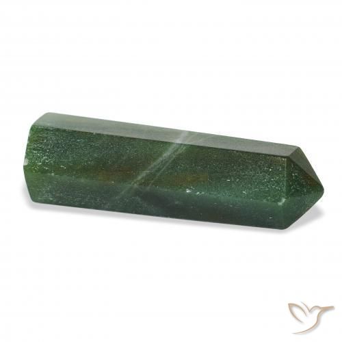 Avventurina Verde terroso naturale da 40.86 ct, Taglio a fantasia, Opaco