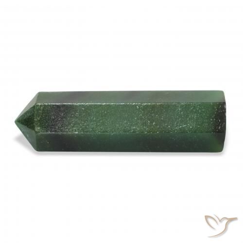 Avventurina Verde terroso naturale da 34.61 ct, Taglio a fantasia, Opaco
