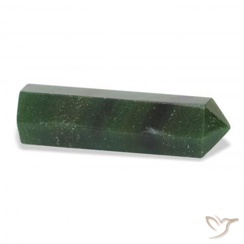 Avventurina Verde terroso naturale da 34.61 ct, Taglio a fantasia, Opaco