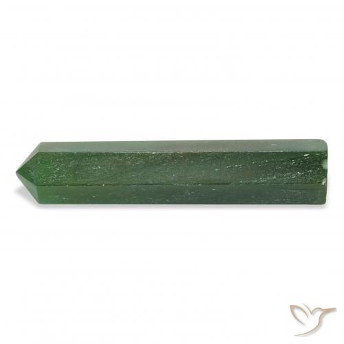 Avventurina Verde scuro naturale da 26.75 ct, Taglio a fantasia, Opaco