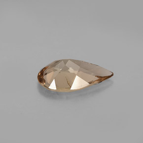 Axinite Marrone dorato naturale da 2.04 ct, Forma a pera, VS