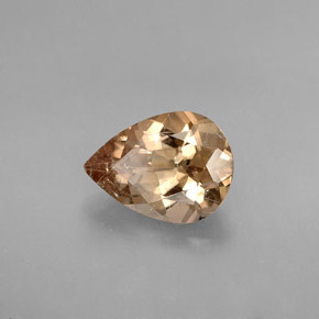 Axinite Marrone dorato naturale da 1.74 ct, Forma a pera, SI