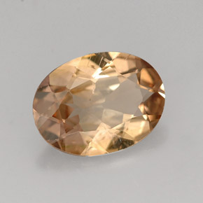 Axinite Marrone dorato naturale da 1.86 ct, Taglio ovale, VS