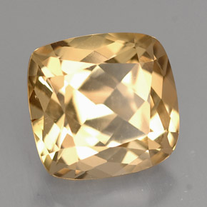 Axinite Marrone dorato naturale da 3.85 ct, Taglio a cuscino, VVS