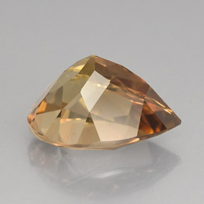 Axinite Marrone dorato naturale da 4.63 ct, Forma a pera, VS
