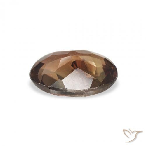 Axinite Marrone scuro naturale da 1.67 ct, Ovale, SI