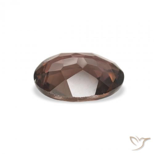 Axinite Marrone scuro naturale da 1.68 ct, Ovale, SI