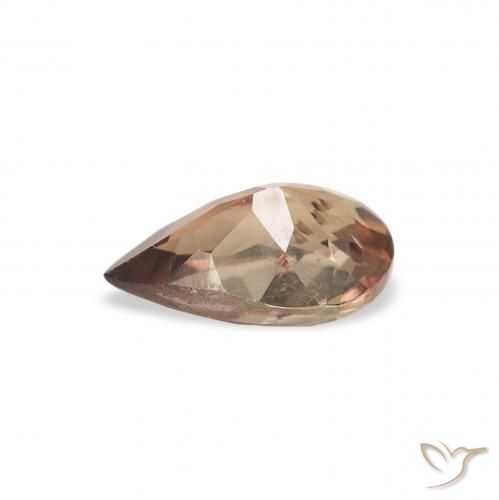 Axinite Marrone scuro naturale da 0.86 ct, Forma a pera, SI