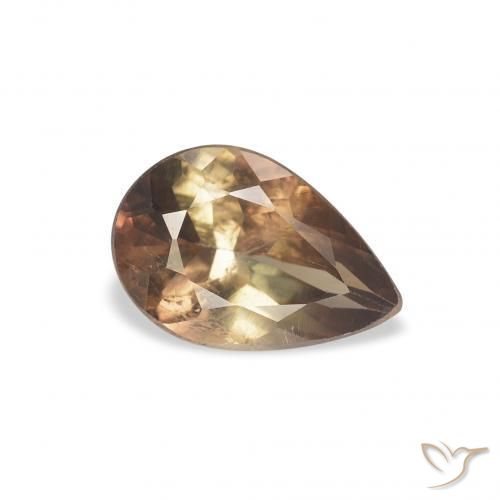 Axinite Marrone scuro naturale da 1.05 ct, Forma a pera, SI