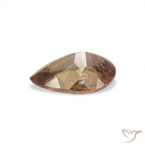 Axinite Marrone scuro naturale da 1.05 ct, Forma a pera, SI