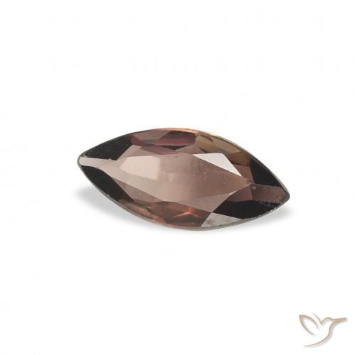 Axinite Marrone medio naturale da 0.40 ct, Taglio marquise, SI