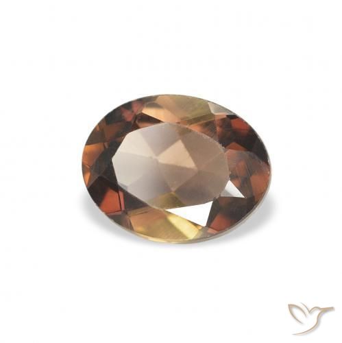 Axinite Marrone scuro naturale da 1.07 ct, Ovale, SI