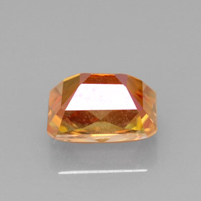 Topazio azotic naturale multicolore da 2,17 ct, taglio smeraldo, VVS