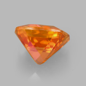 Topazio azotic naturale multicolore da 2,67 ct, taglio a cuscino, VVS