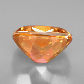 Topazio azotic naturale multicolore da 5,36 ct, taglio ovale, VVS-VS