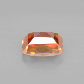 Topazio azotic naturale multicolore da 2,56 ct, taglio smeraldo, VS
