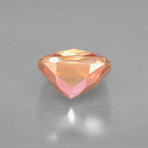 Topazio azotic naturale arcobaleno premium da 2,68 ct, taglio a cuscino, VVS