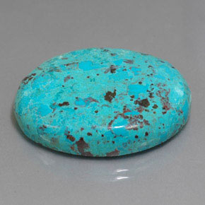 Azzurrite Blu multicolore naturale da 46.34 ct, Taglio ovale, Opaco