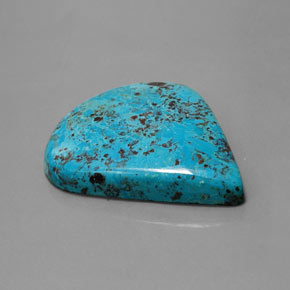 Azzurrite Blu multicolore naturale da 36.64 ct, Forma a pera, Opaco