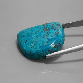 Azzurrite Blu multicolore naturale da 29.51 ct, Forma fantasia, Opaco