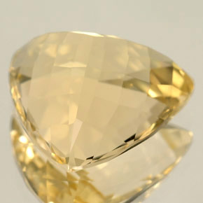 Berillo naturale giallo da 5,34 ct, trillion, VVS