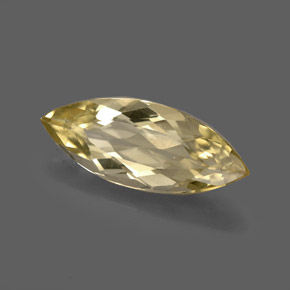 Berillo Giallo oro naturale da 2.95 ct, Taglio marquise, IF
