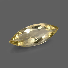 Berillo Giallo oro naturale da 2.95 ct, Taglio marquise, IF