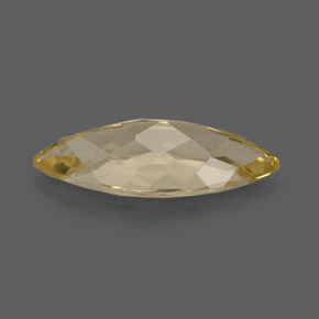 Berillo Giallo oro naturale da 2.95 ct, Taglio marquise, IF