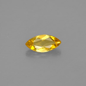 Berillo Giallo oro naturale da 0.48 ct, Taglio marquise, VVS-VS