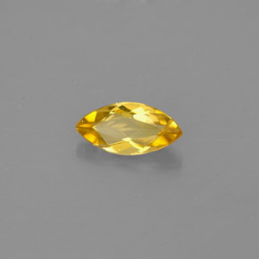 Berillo Giallo oro naturale da 0.48 ct, Taglio marquise, VVS-VS
