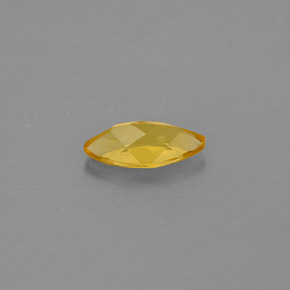 Berillo Giallo oro naturale da 0.48 ct, Taglio marquise, VVS-VS